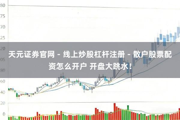 天元证券官网 - 线上炒股杠杆注册 - 散户股票配资怎么开户 开盘大跳水！